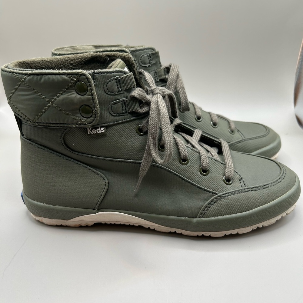 Keds Olive High-Top Sneakers
